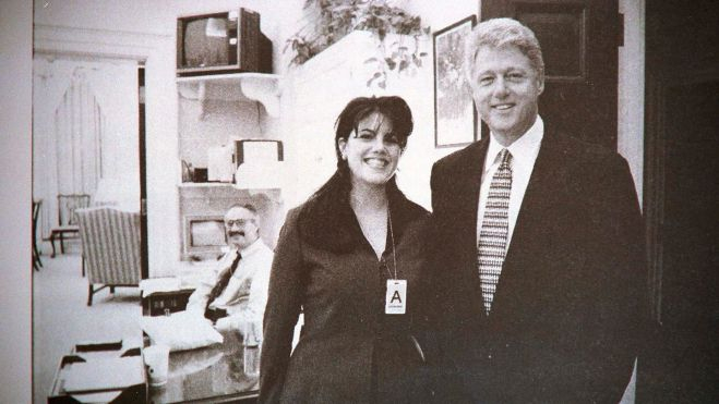Mónica Lewinsky y Bill Clinton Mónica Lewinsky y Bill Clinton