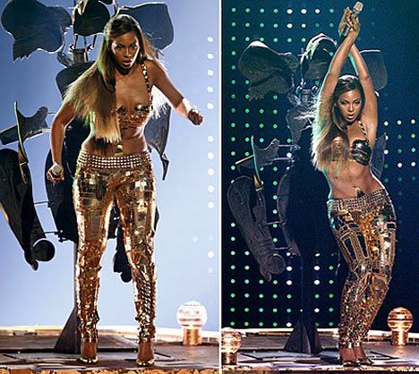 Beyonce leggins oro