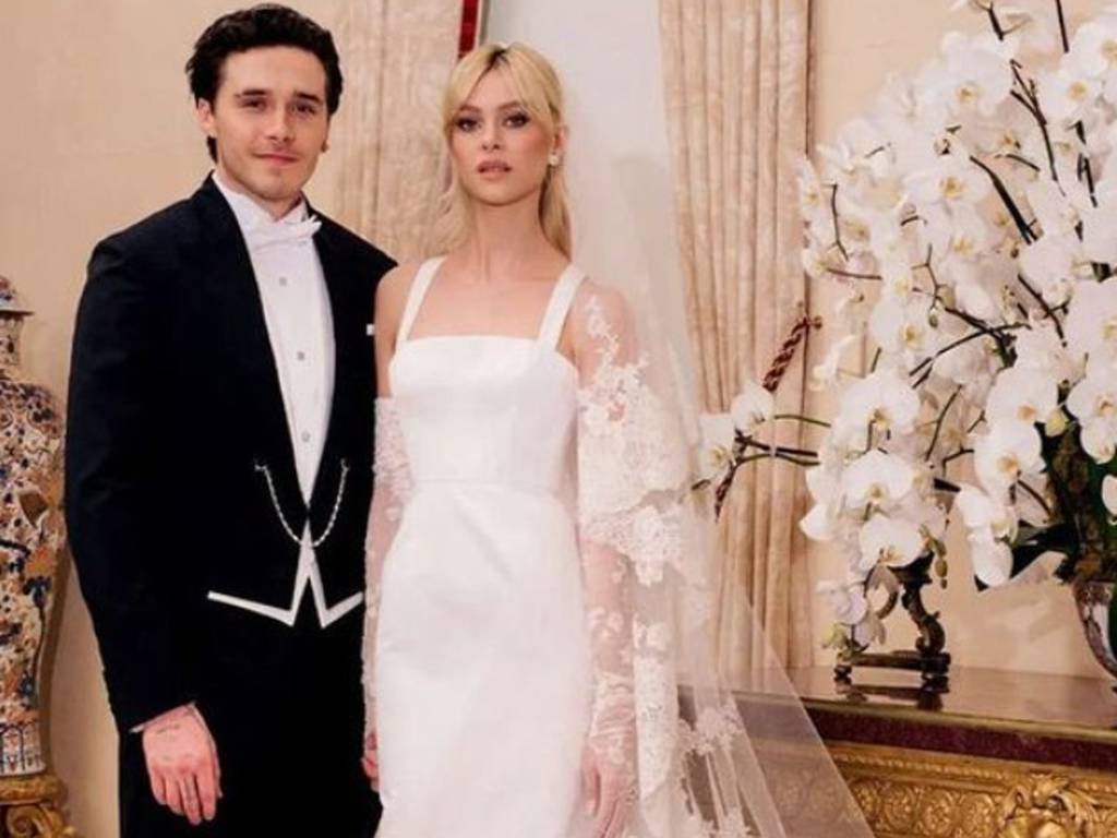 Brooklyn Beckam y su esposa Nicola Peltz Brooklyn Beckam y su esposa Nicola Peltz