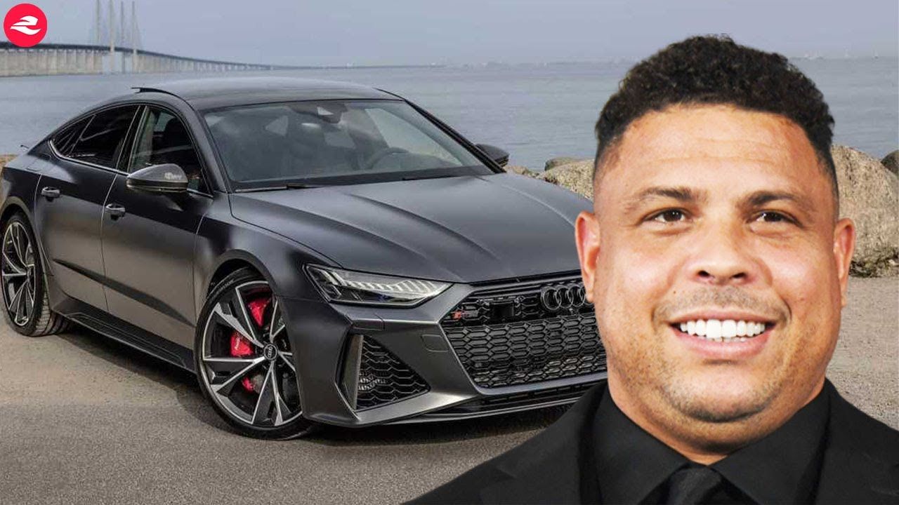 Ronaldo Nazario y el Audi RS7