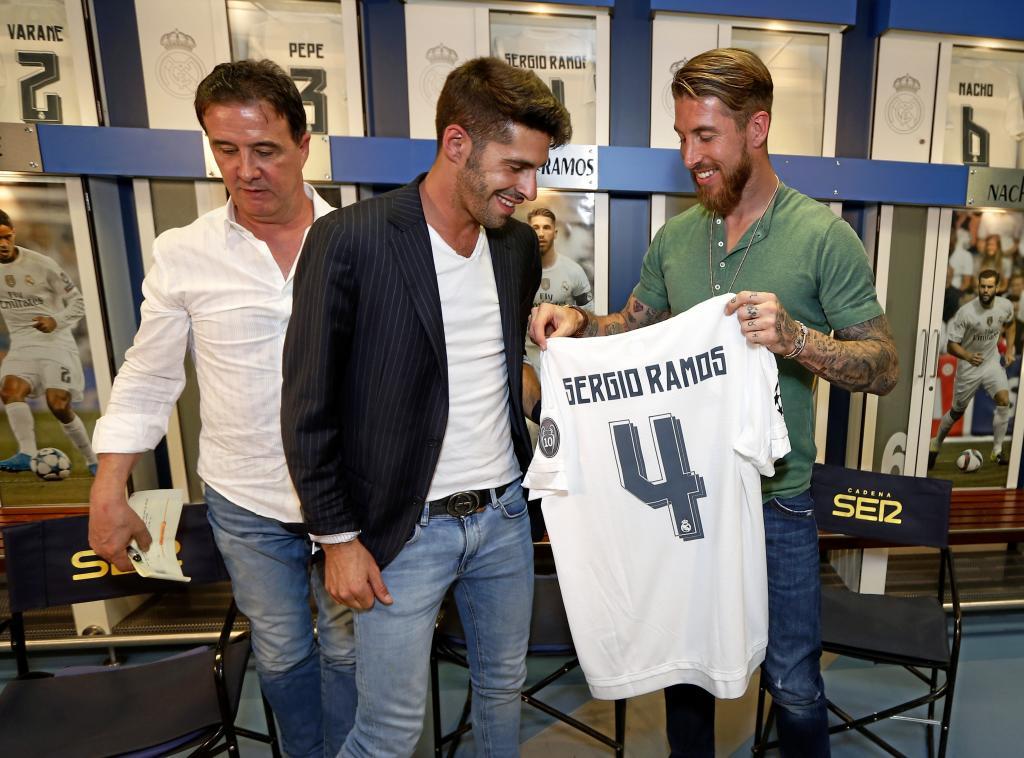 Sergio Ramos y Alejandro Talavante Sergio Ramos y Alejandro Talavante