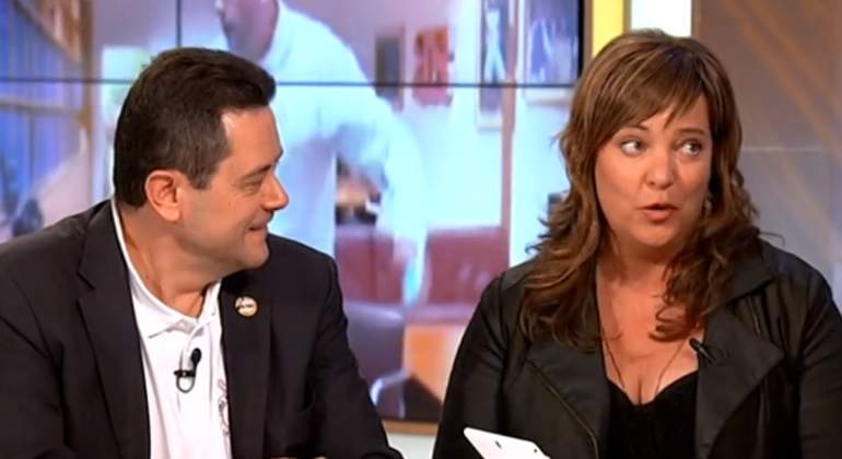 Tomás Roncero y su mujer Lucía Carbajosa Tomás Roncero y su mujer Lucía Carbajosa