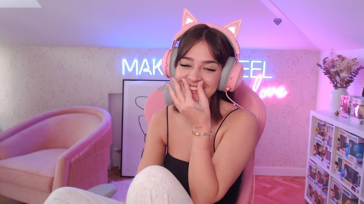 Laura Escanes durante un directo
