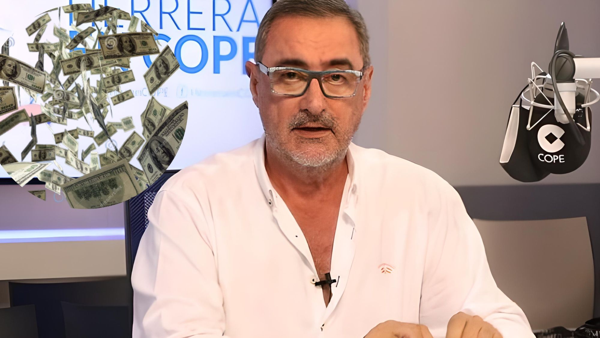 Carlos Herrera es el comunicador que más dinero gana gracias a la 'COPE'