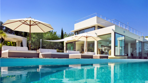 La villa en la que se hospeda Kate Hudson La villa en la que se hospeda Kate Hudson
