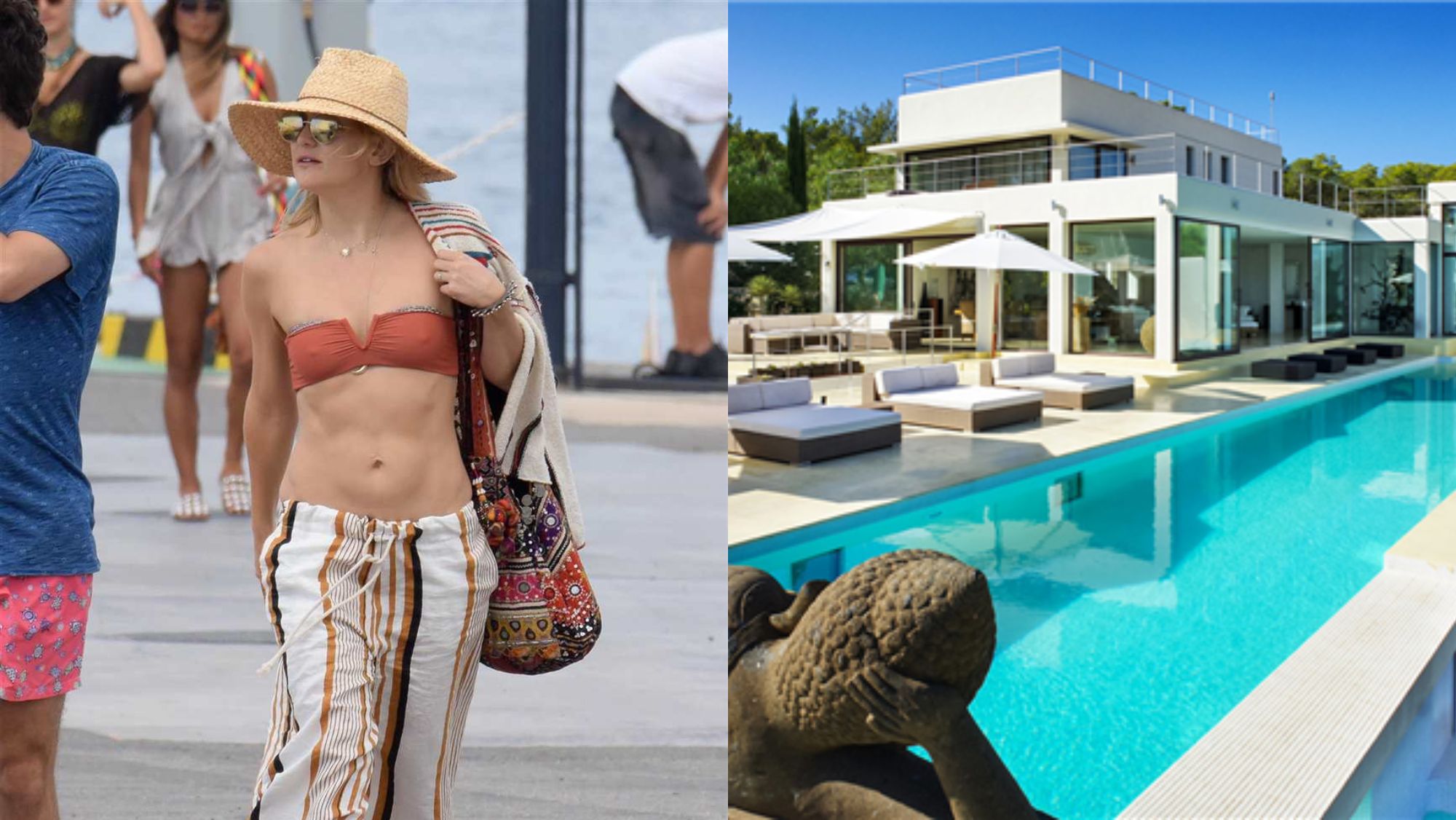 ¿Cuánto dinero cuesta el alquiler de la villa de Kate Hudson en Ibiza?