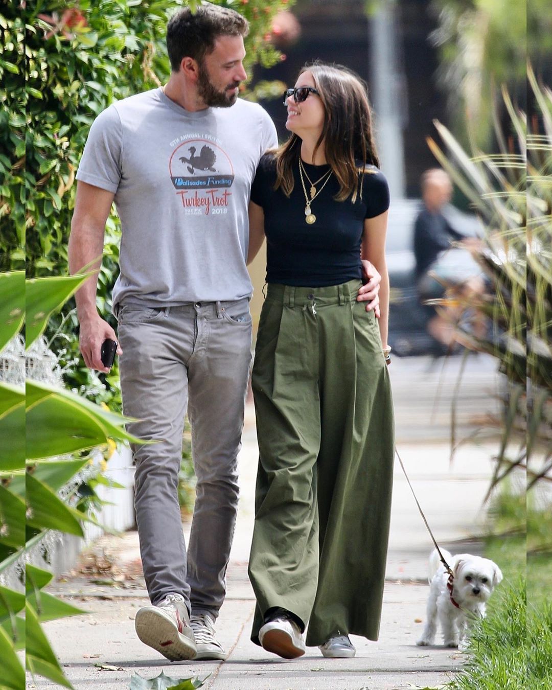 Ana de Armas con el que fuera su novio Ben Affleck