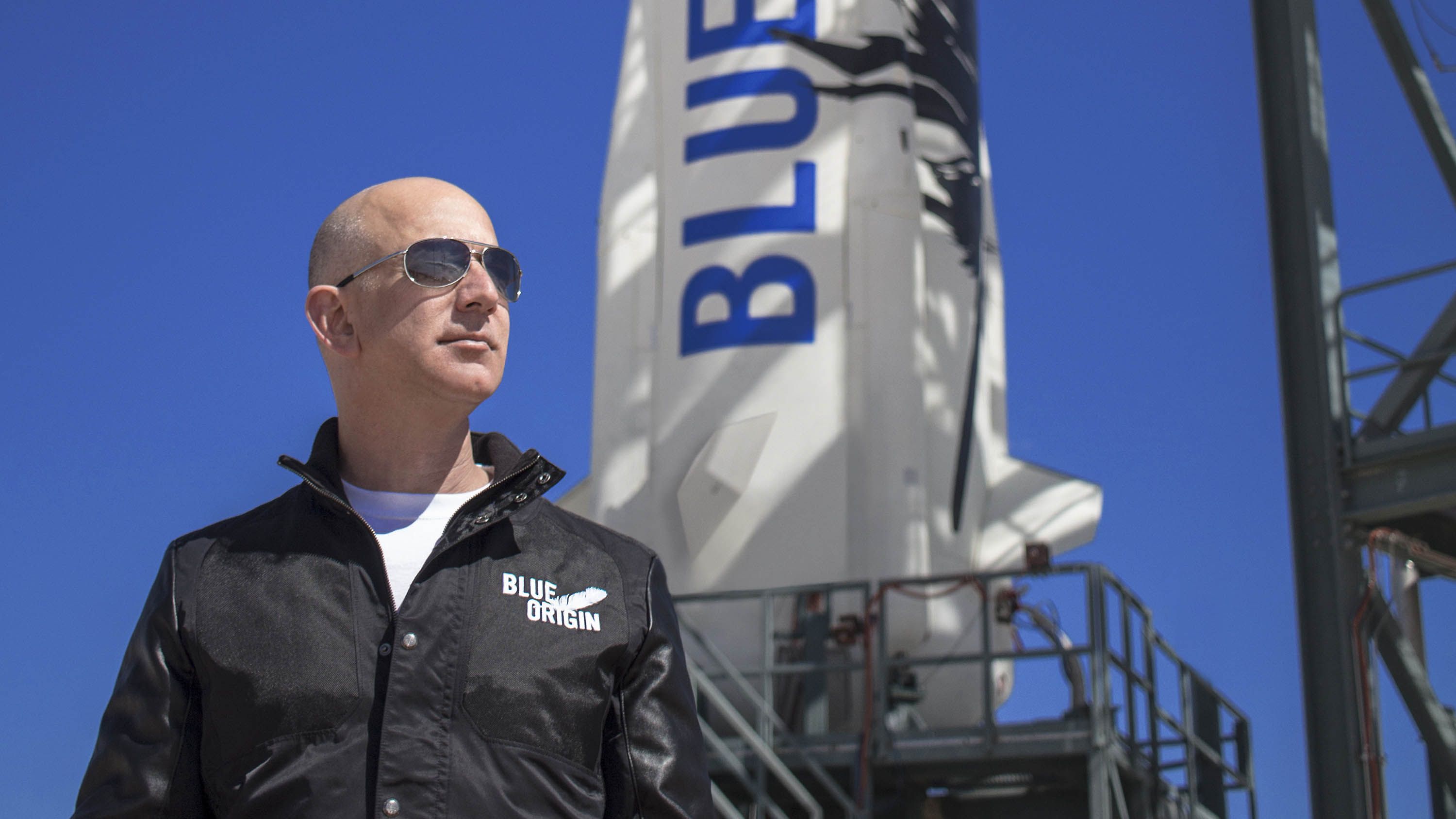 Jeff Bezos en Blue Origin