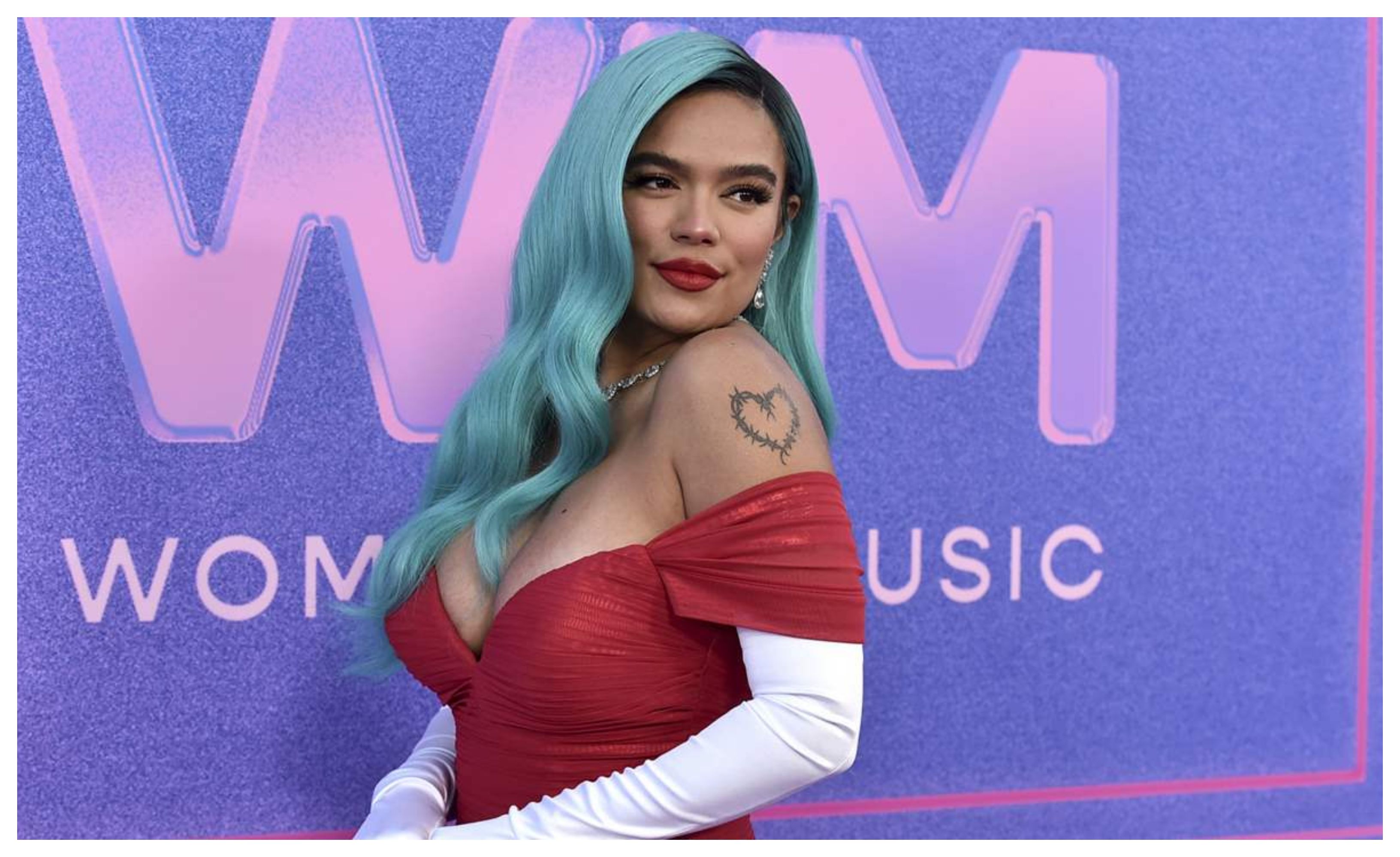 Karol G en un evento