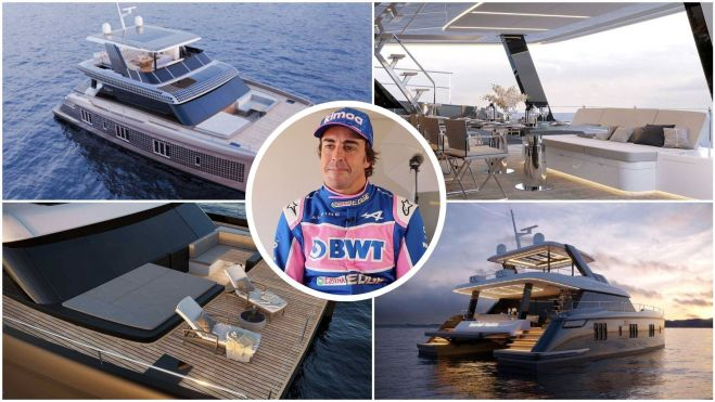 El yate de Fernando Alonso El yate de Fernando Alonso