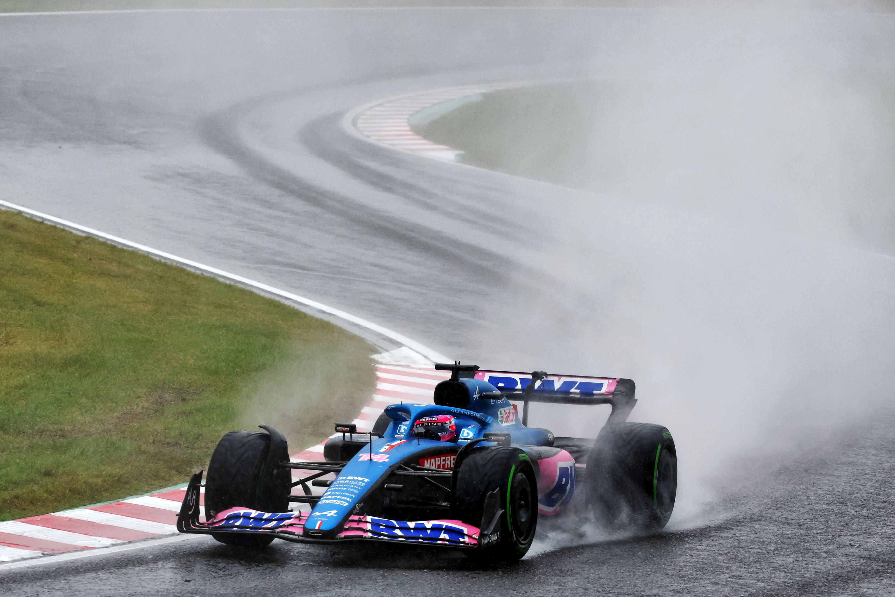 Fernando Alonso durante un Gran Premio de la Fórmula 1