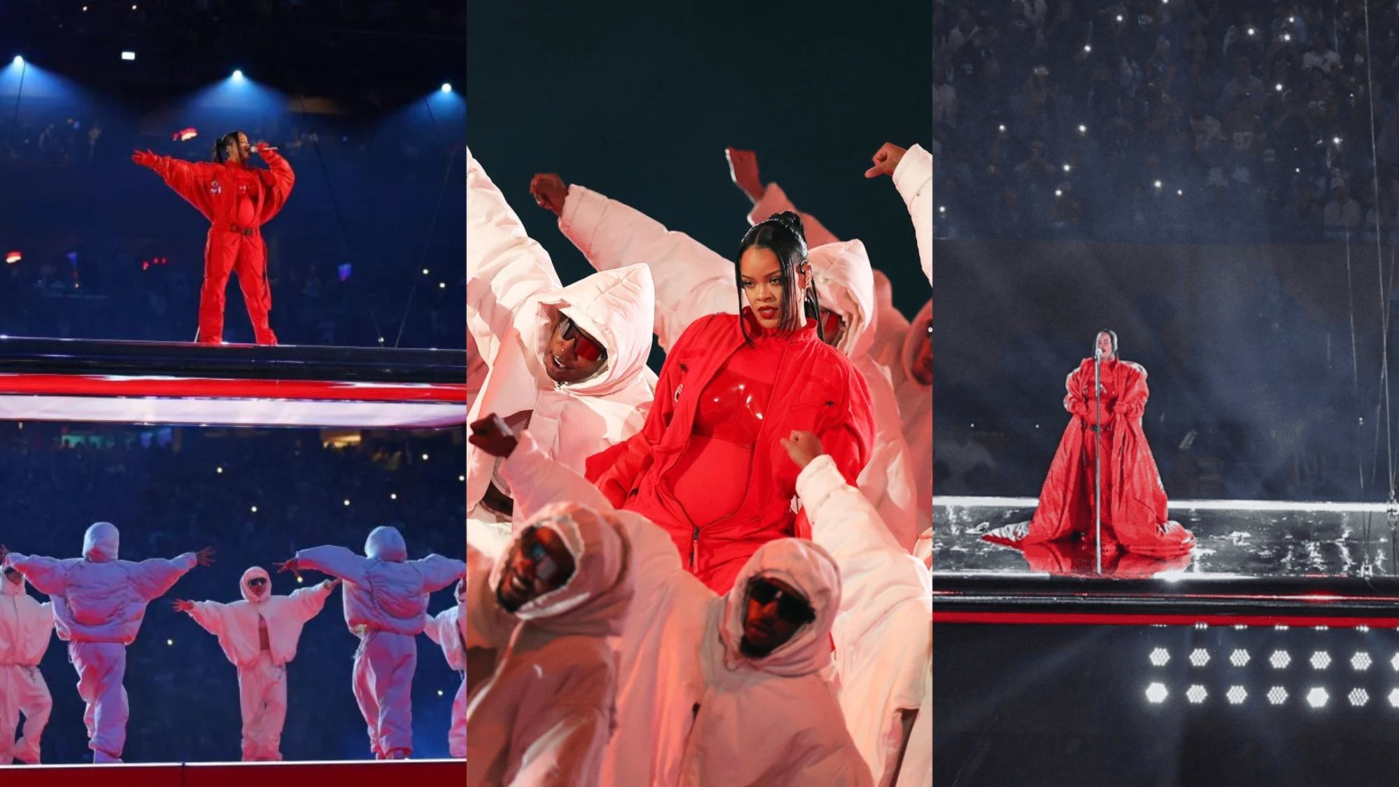 Actuación de Rihanna en la Super Bowl Actuación de Rihanna en la Super Bowl