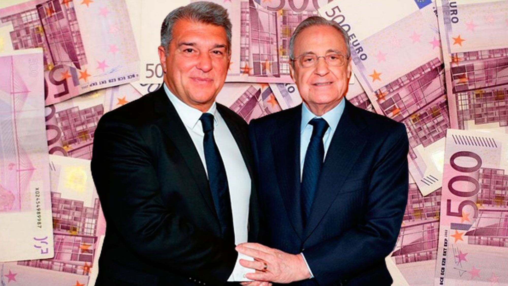 Joan Laporta y Florentino Pérez