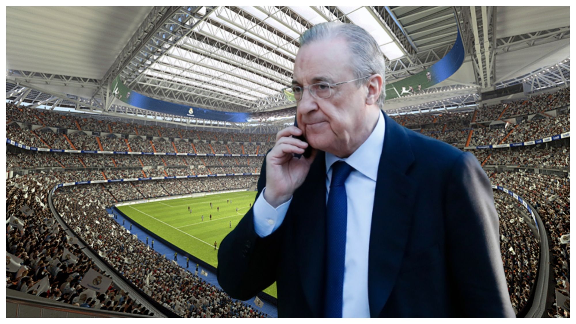 Florentino Pérez, presidente del Real Madrid