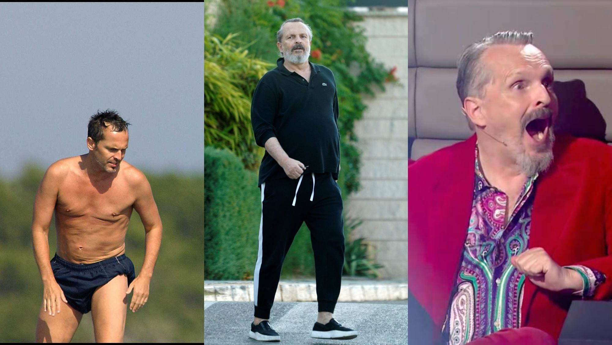 Así ha cambiado Miguel Bosé Así ha cambiado Miguel Bosé