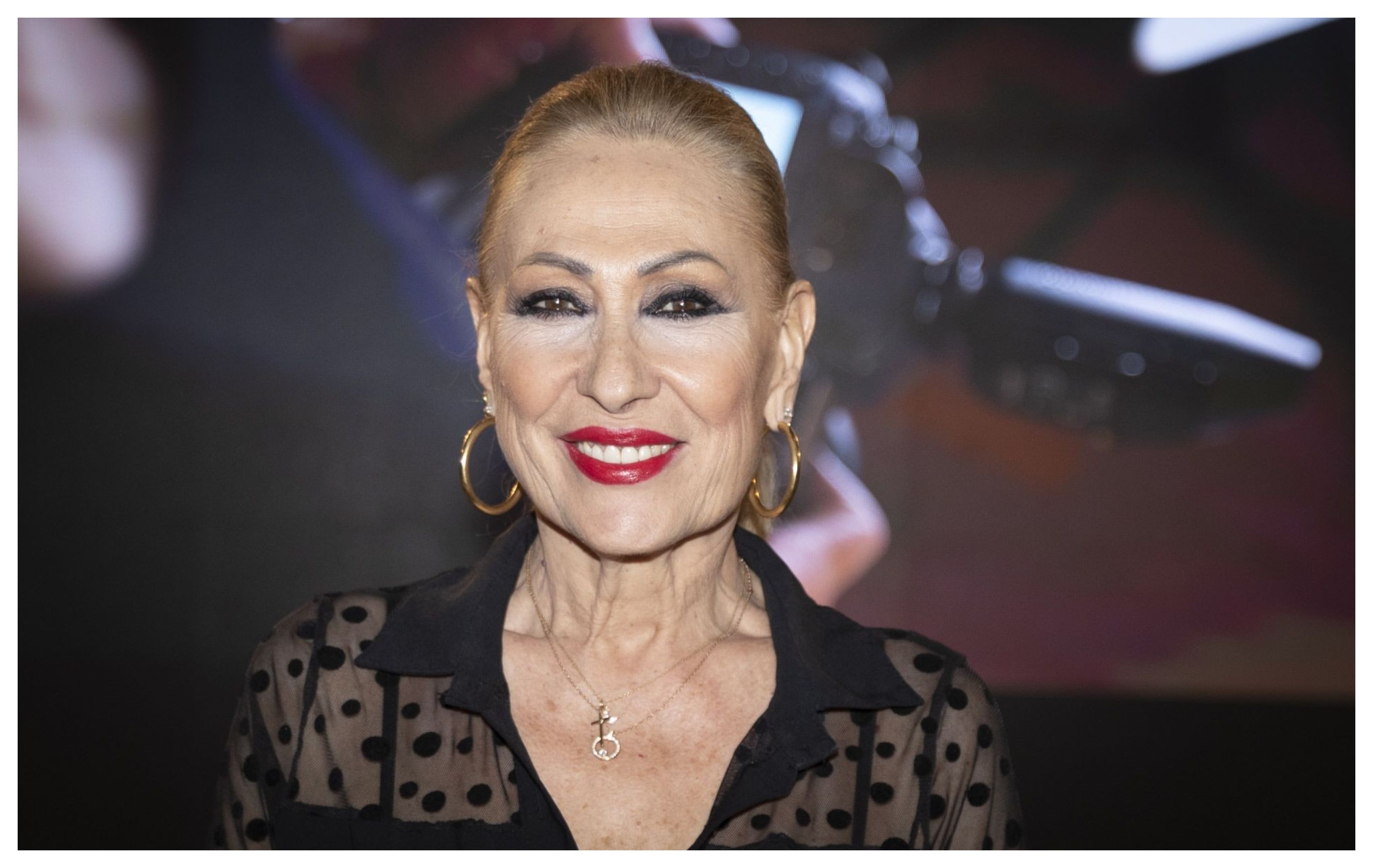 Rosa Benito en un evento