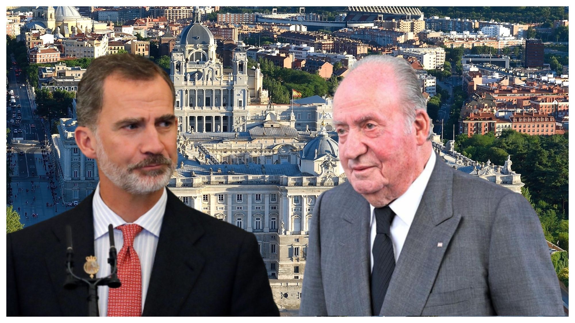 Felipe VI y Juan Carlos I
