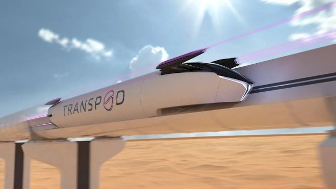 El tren que promete crear Elon Musk. El tren que promete crear Elon Musk.