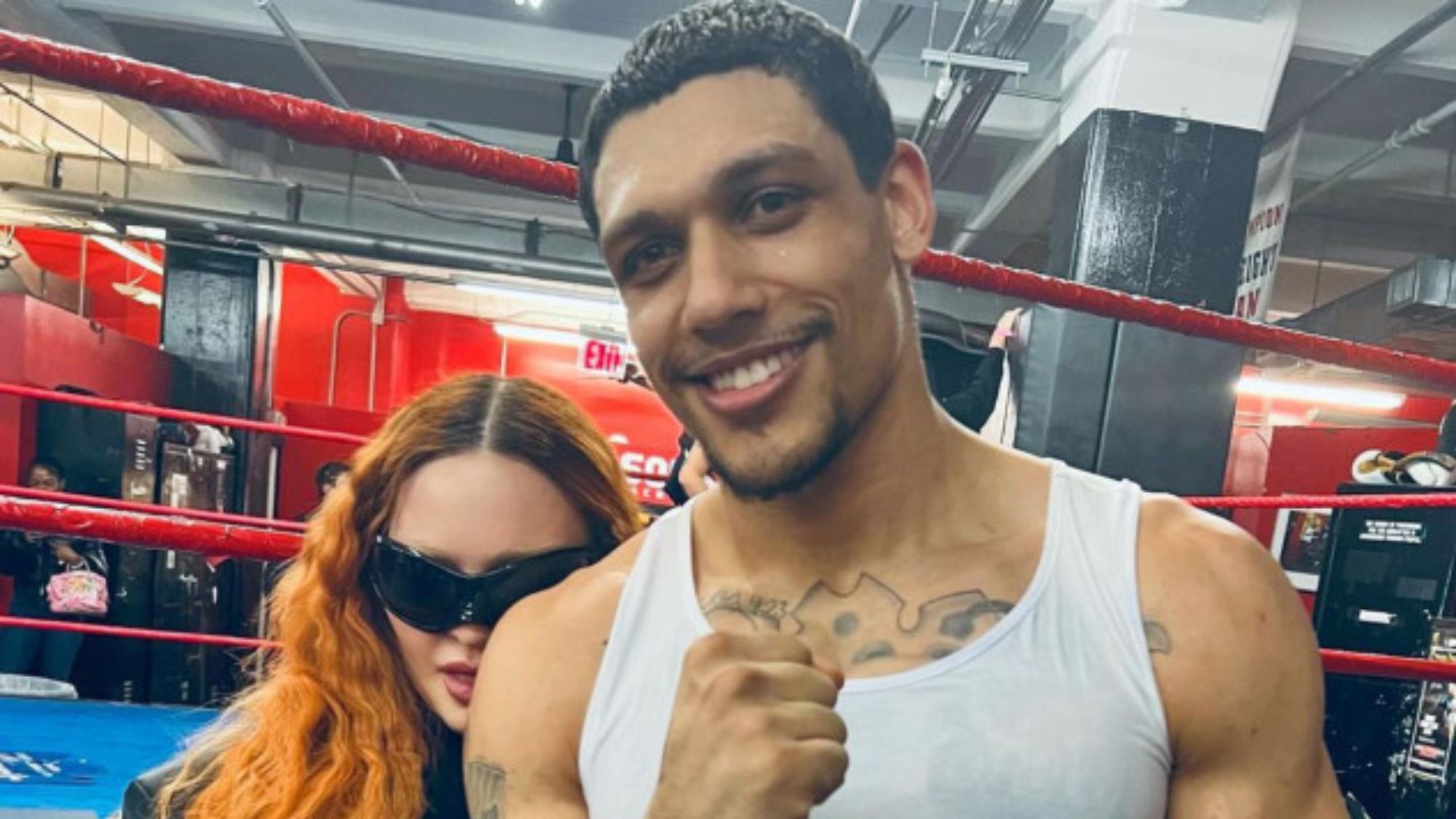 Madonna y Josh Popper