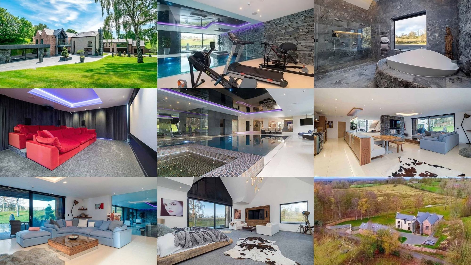 Detalles de la casa de Cristiano y Georgina Detalles de la casa de Cristiano y Georgina