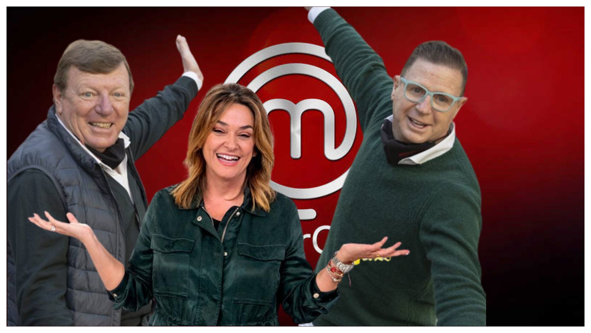 Los Morancos y Toñi Moreno en MasterChef