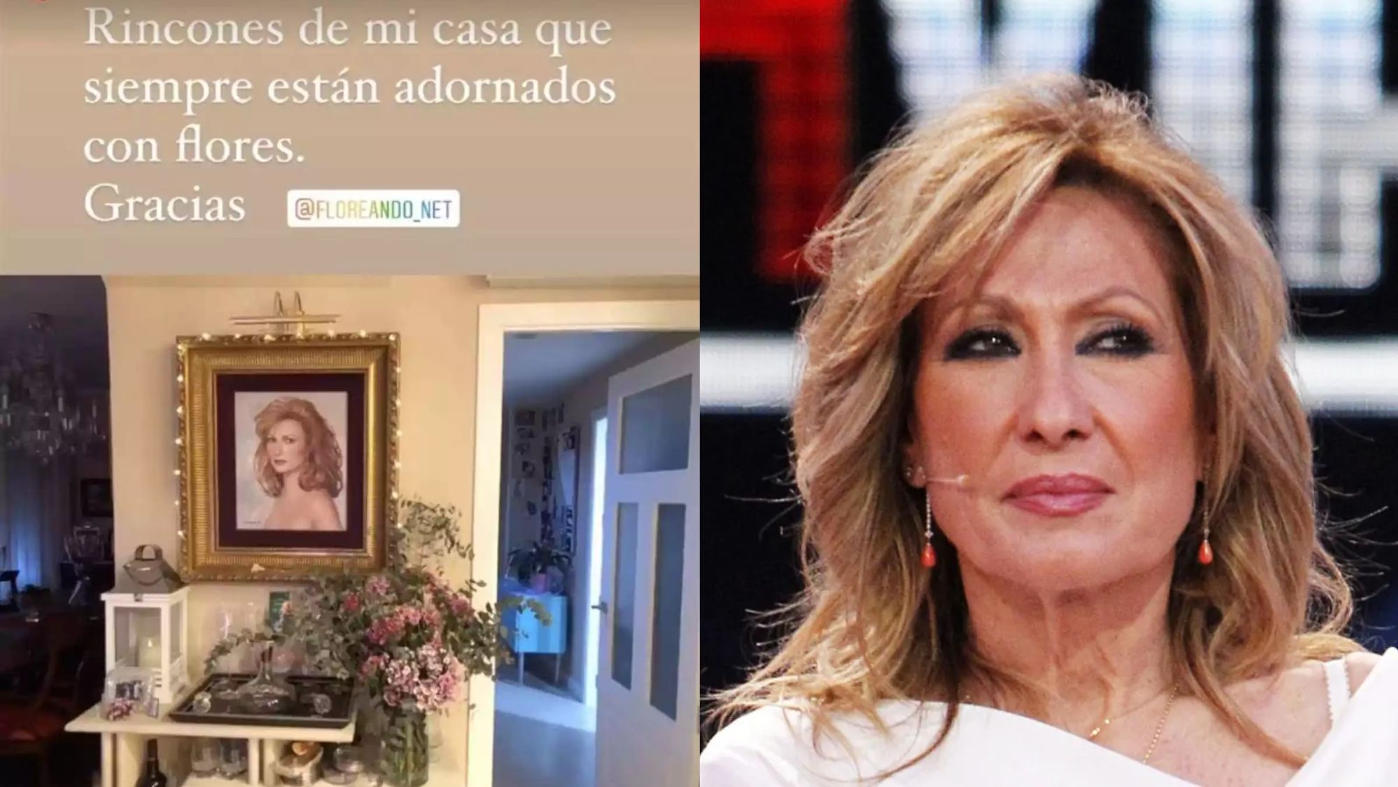 Rosa Benito y el rincón de Rocío Jurado Rosa Benito y el rincón de Rocío Jurado