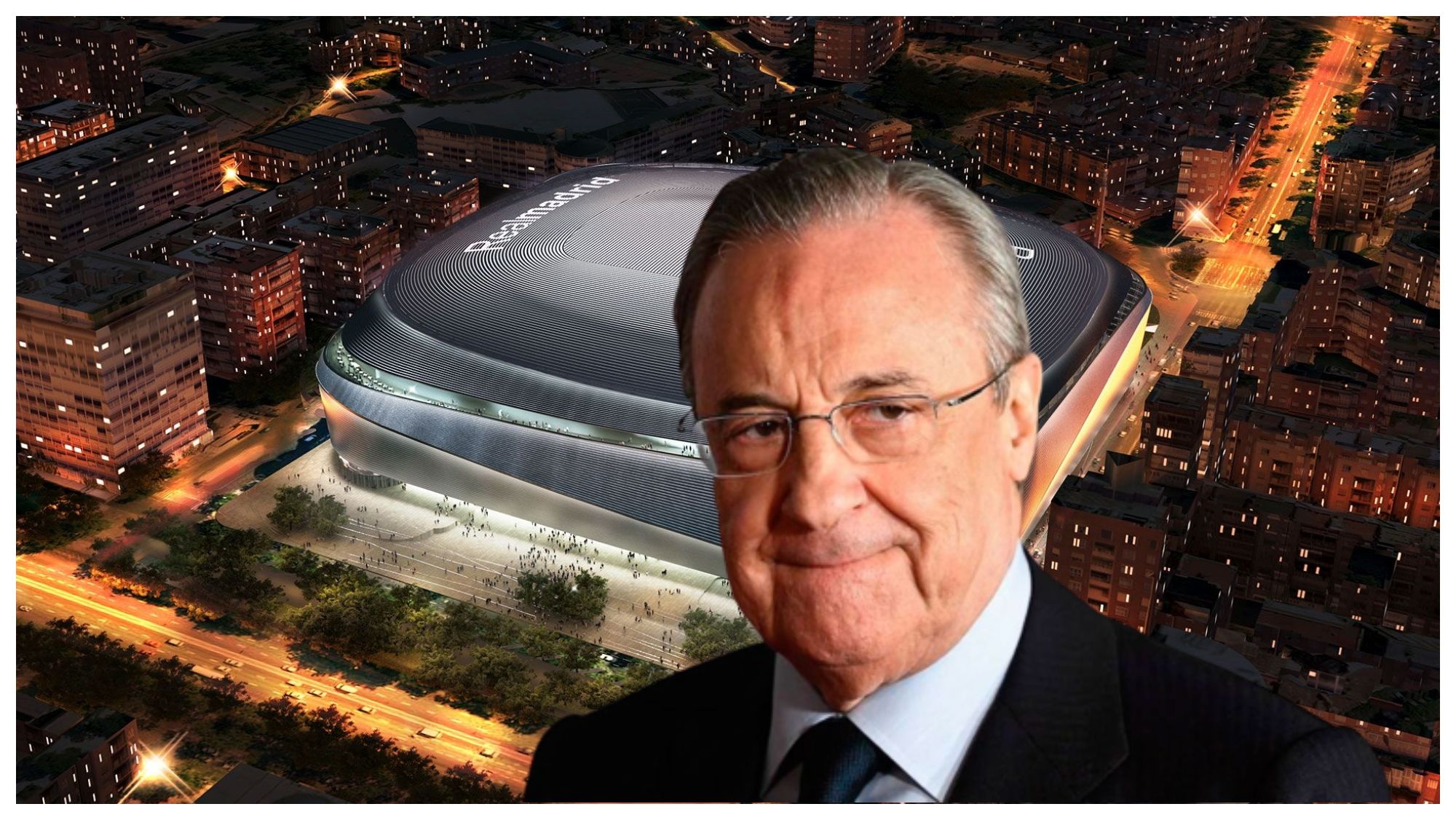 Florentino Pérez, presidente del Real Madrid