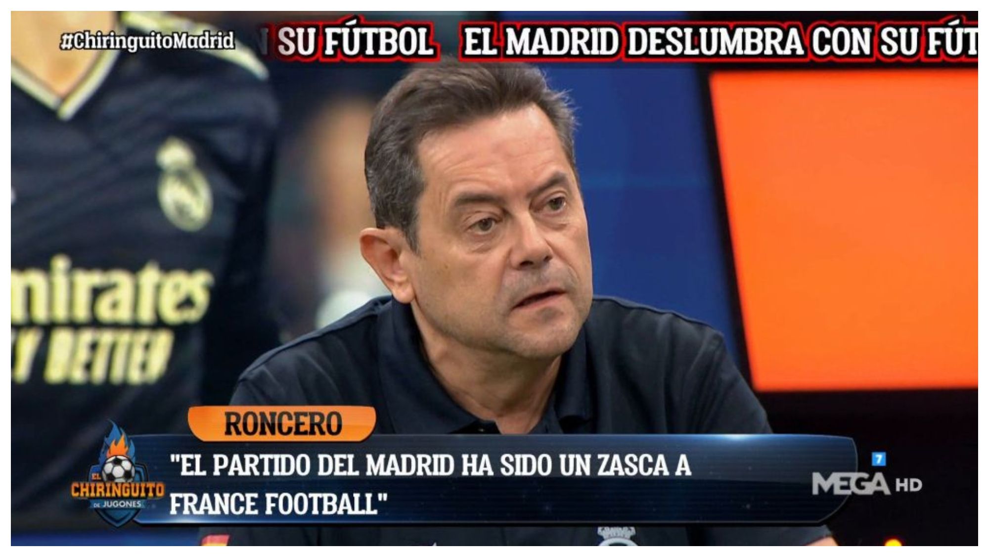 Tomás Roncero en 'El Chiringuito'
