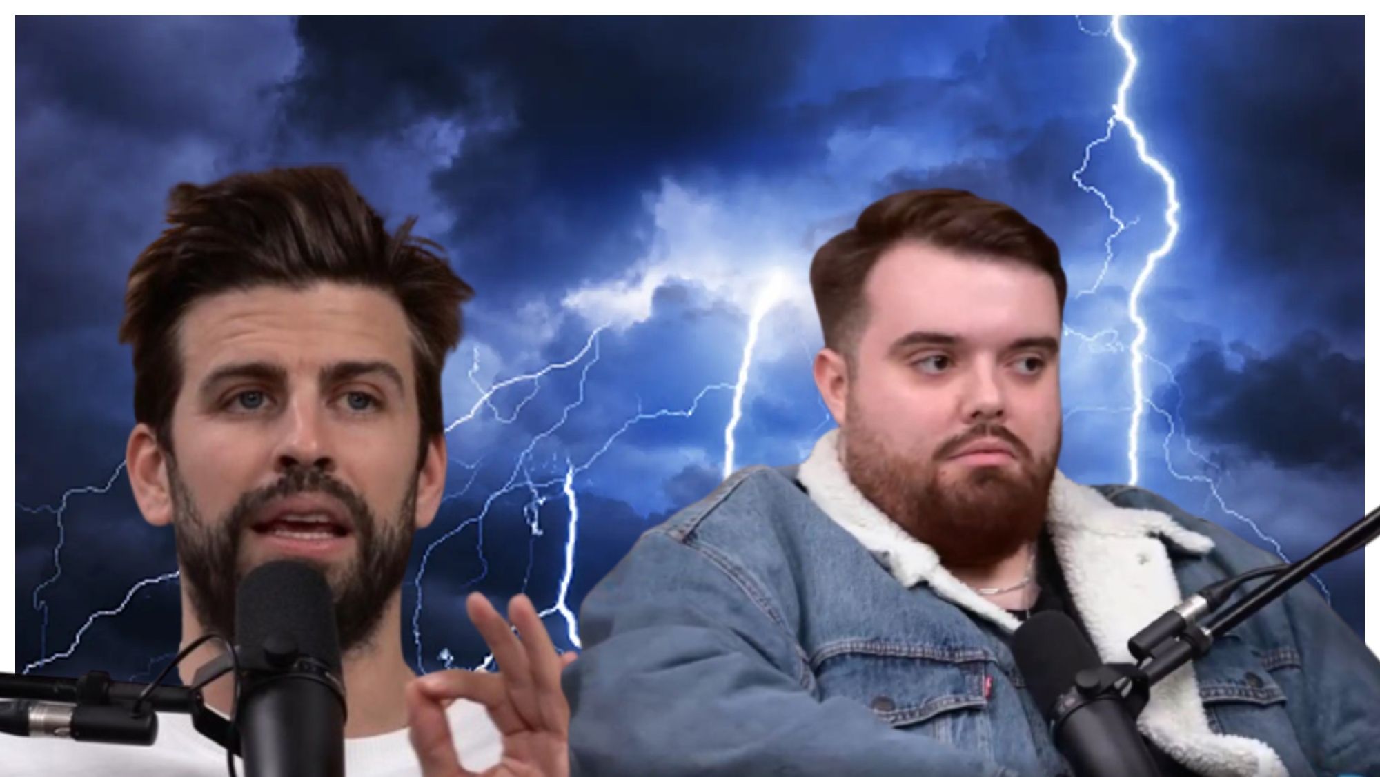Gerard Piqué e Ibai Llanos