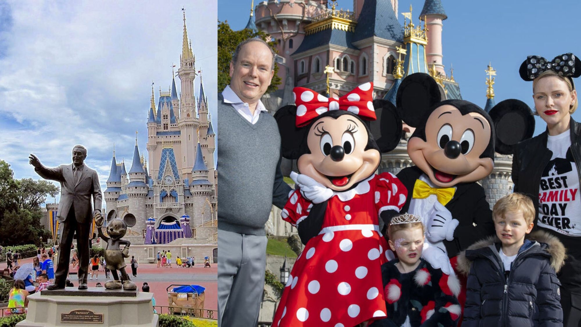 Disney Worl Orlando y la familia real en Disneyland Paris