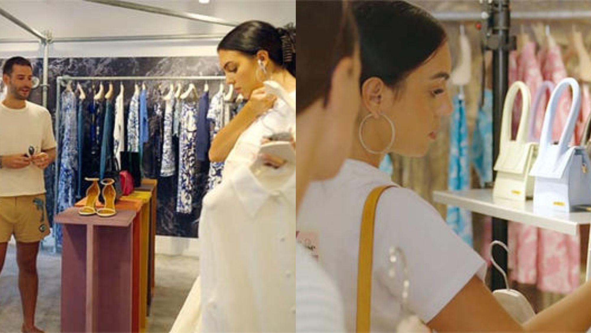 Georgina Rodríguez de compras Georgina Rodríguez de compras