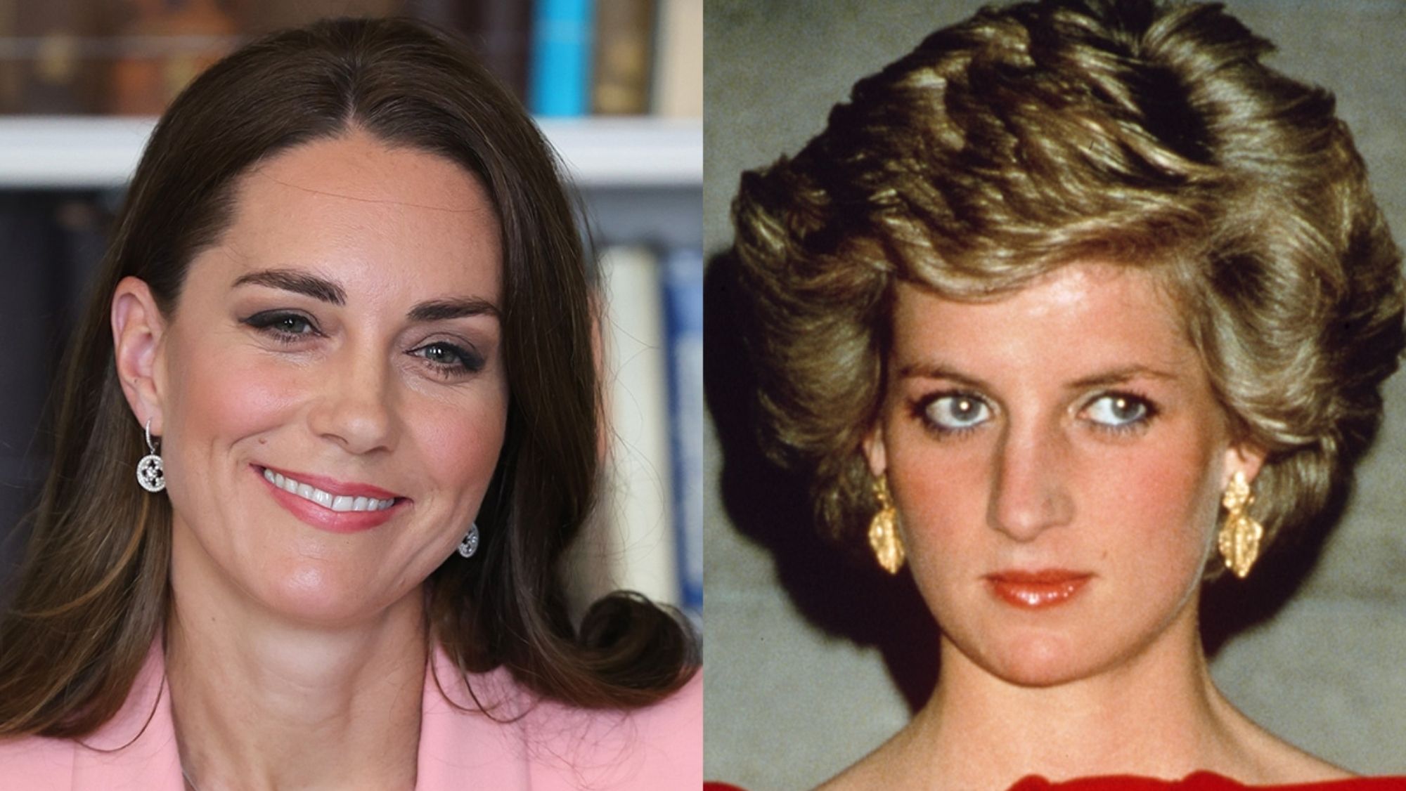 Kate Middleton y Lady Di Kate Middleton y Lady Di