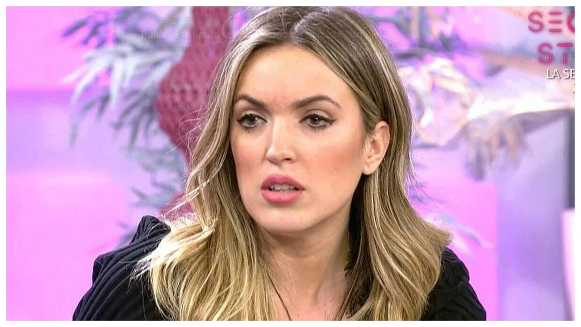 Marta Riesco enfadada