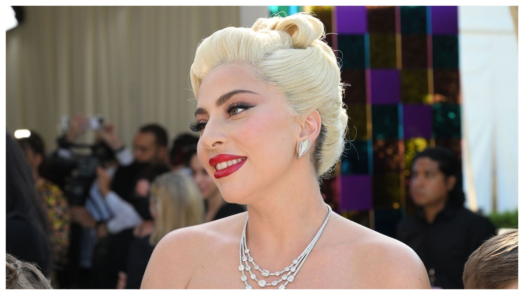 Lady Gaga en una entrega de premios