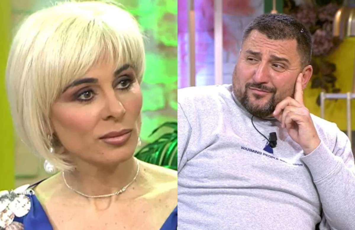 Ana María Aldón y Sergio Garrido protagonizan una gran pelea