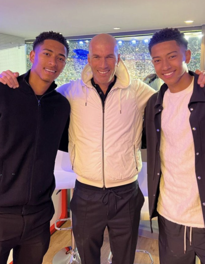 Zidane y Bellingham Zidane y Bellingham