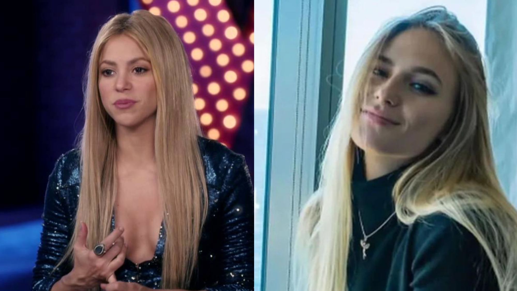 Shakira y Clara Chía