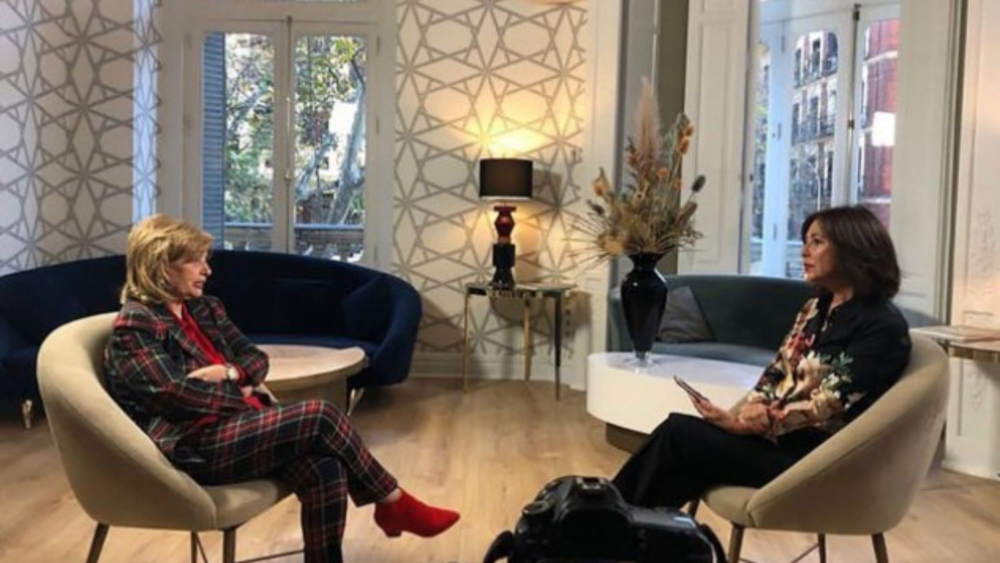 Isabel Gemio enfrentada a María Teresa Campos Isabel Gemio enfrentada a María Teresa Campos