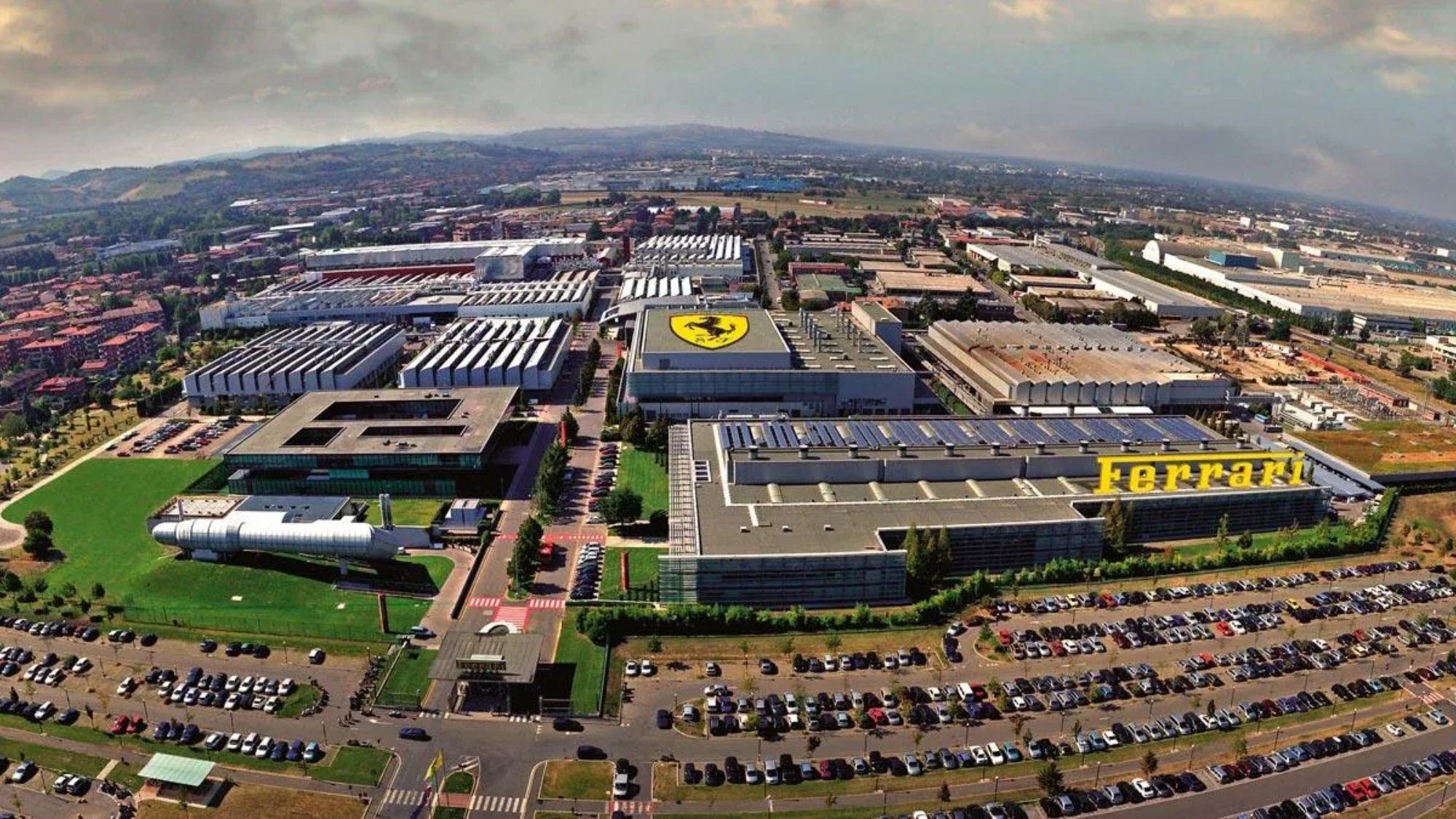 Fabrica de Ferrari en Maranello
