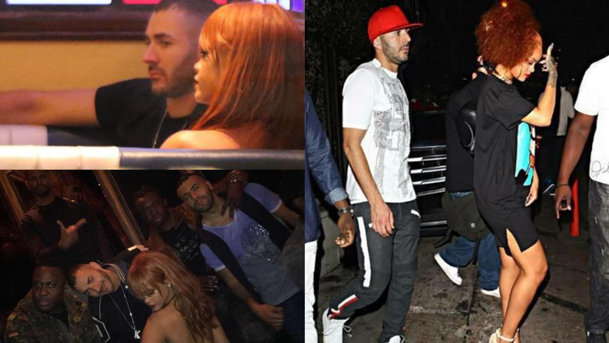 Karim Benzema y Rihanna Karim Benzema y Rihanna
