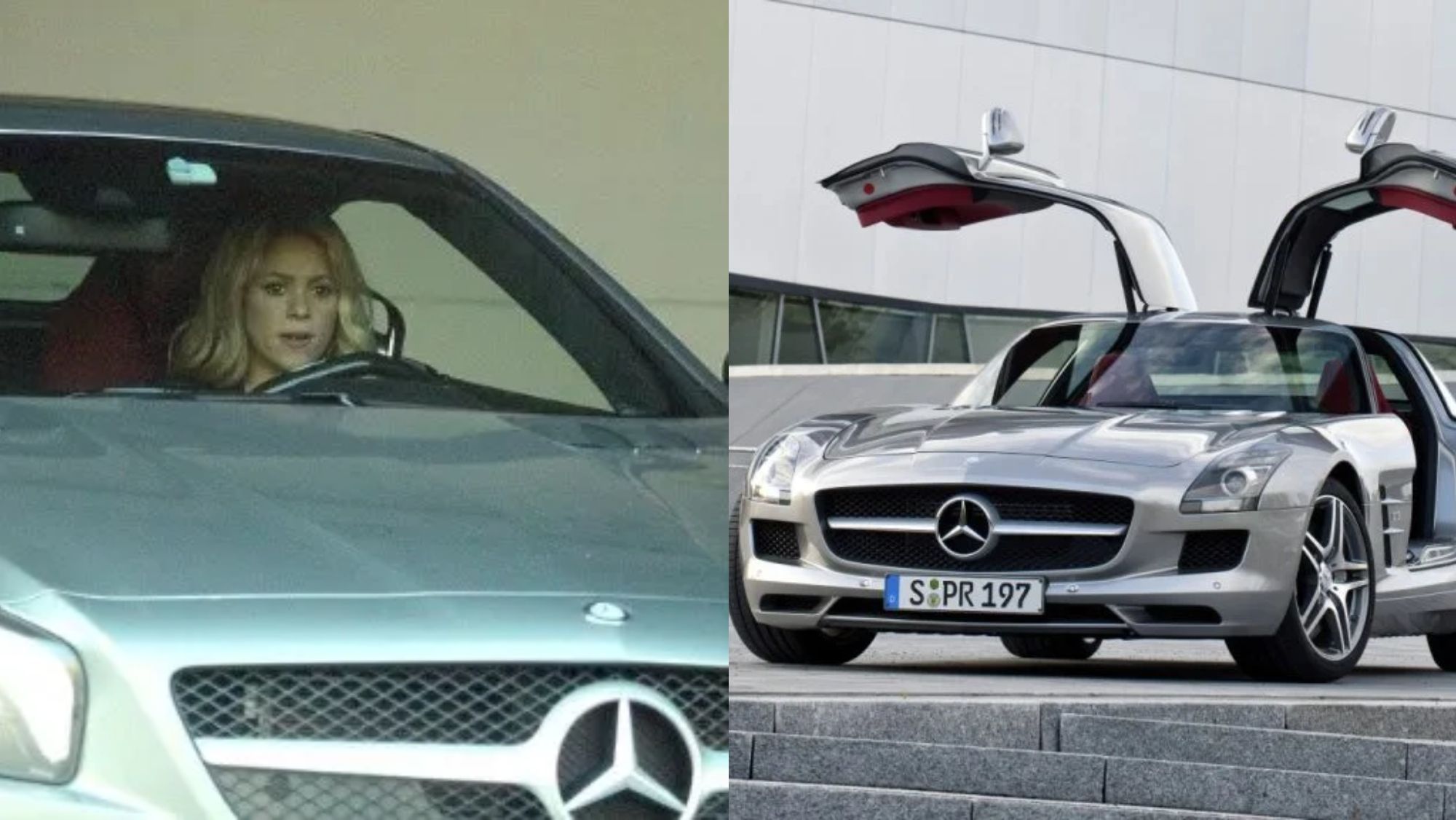 Shakira y los Mercedes que quiere llevarse