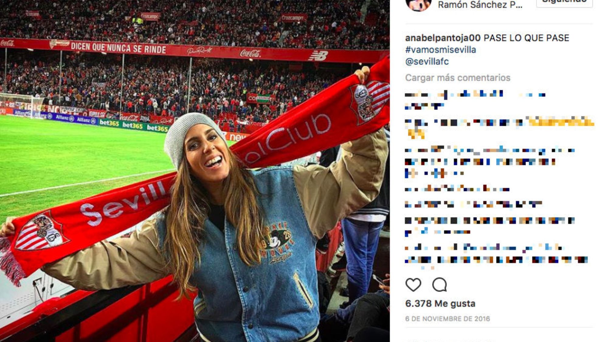 Anabel Pantoja es del Sevilla F.C