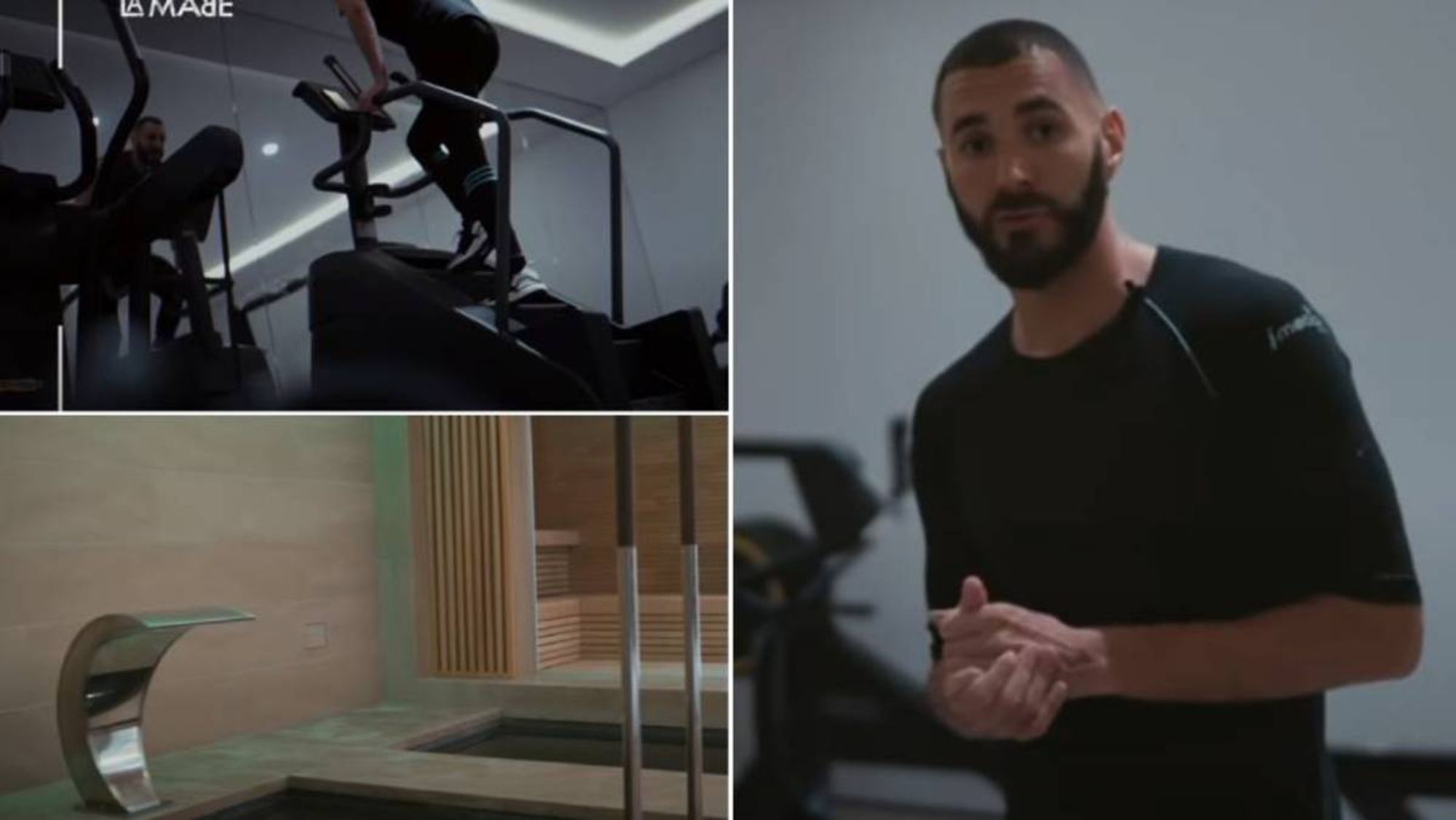 Detalles del gimnasio de Karim Detalles del gimnasio de Karim