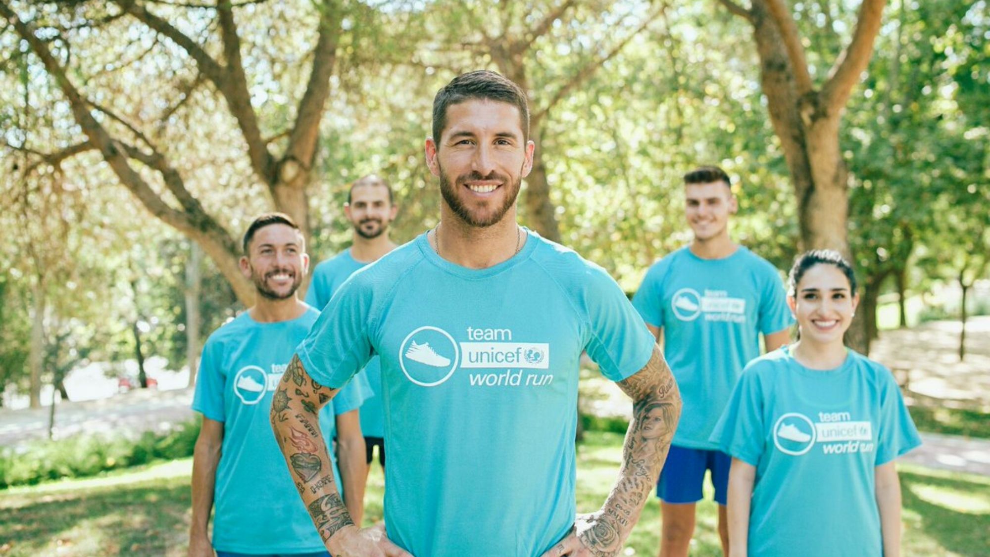 Sergio Ramos embajador Unicef