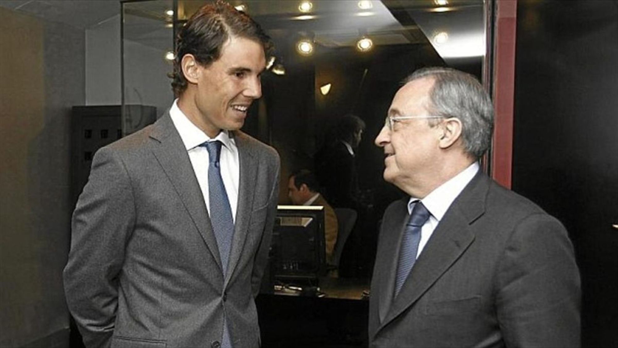 Rafael Nadal y Florentino Pérez