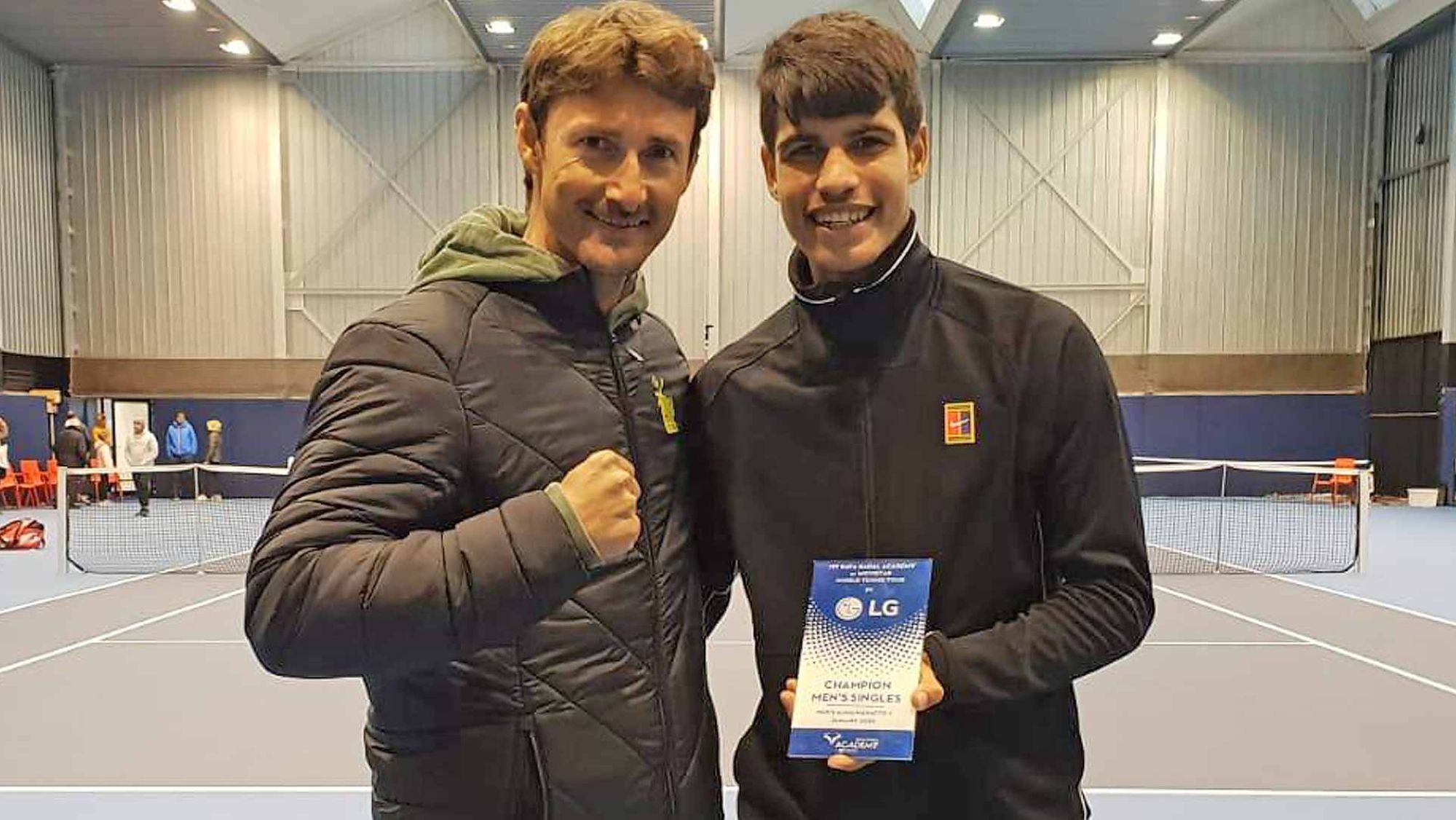 Carlos Alcaraz y Juan Carlos Ferrero Carlos Alcaraz y Juan Carlos Ferrero