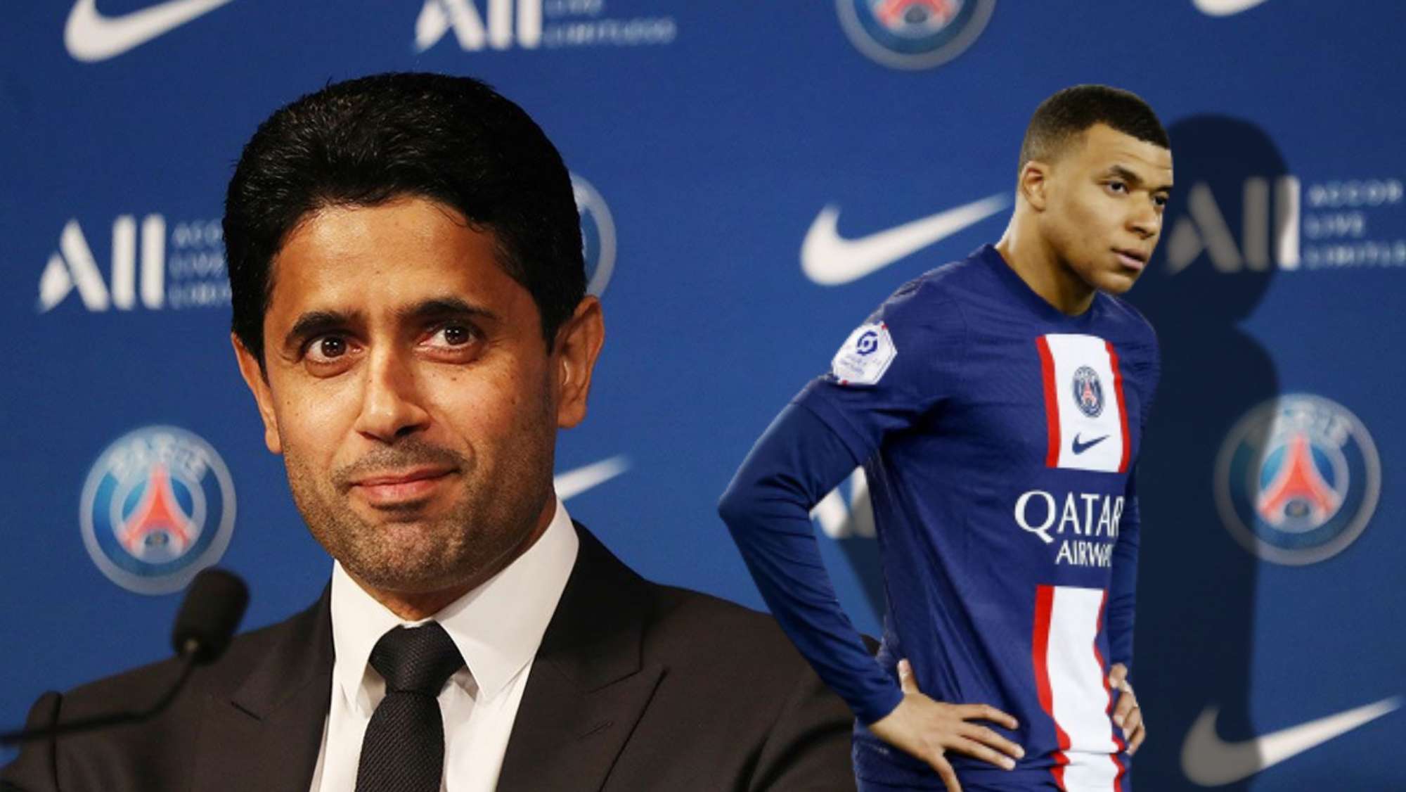 Mbappé se cansa tras la última mentira de Al Khelaïfi