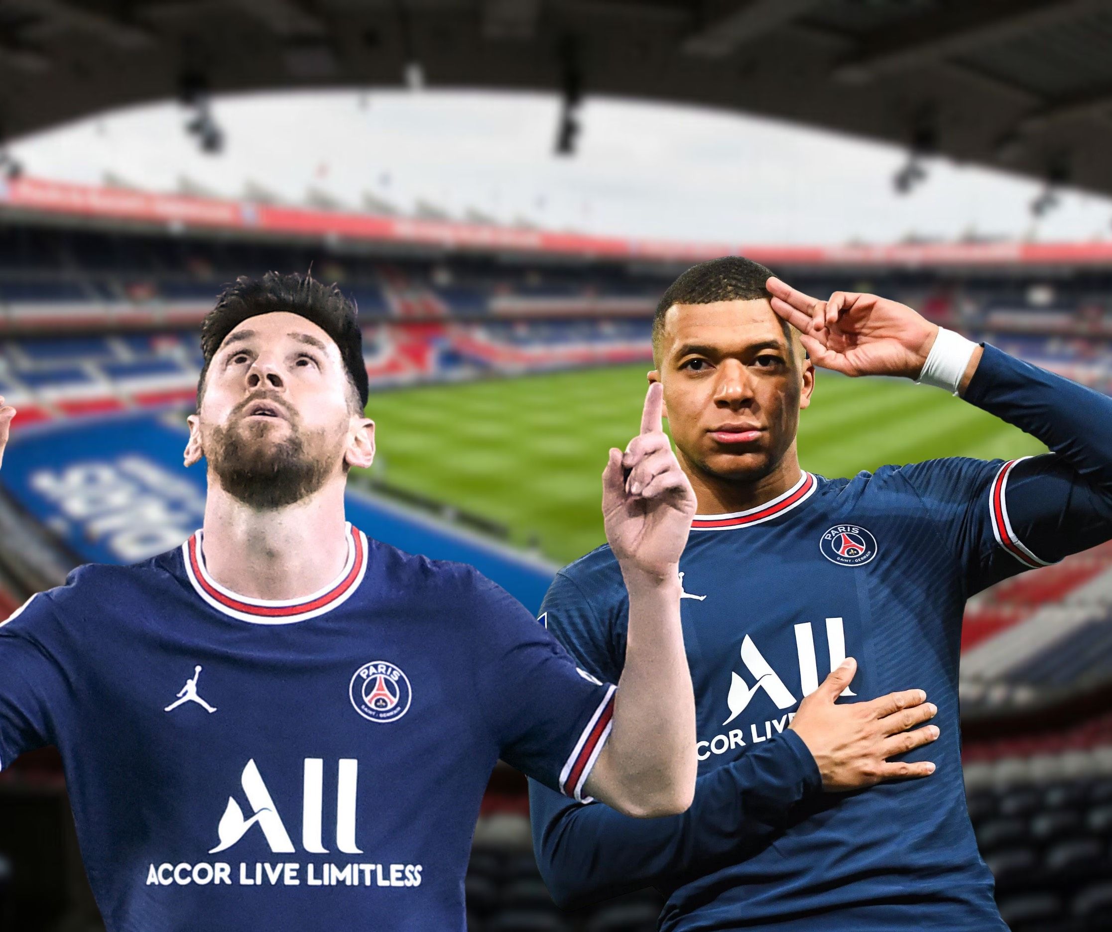 Messi y Mbappé se enzarzan en redes sociales mensaje al PSG