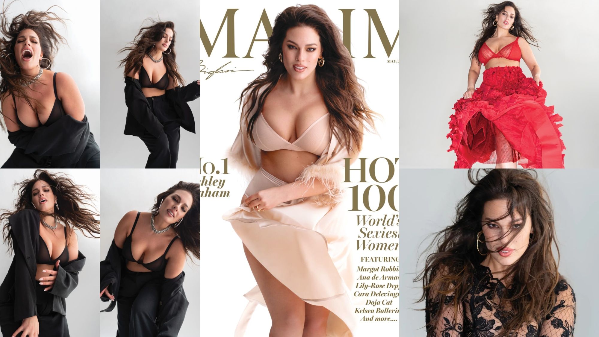 Ashley Graham en la revista Maxim Ashley Graham en la revista Maxim