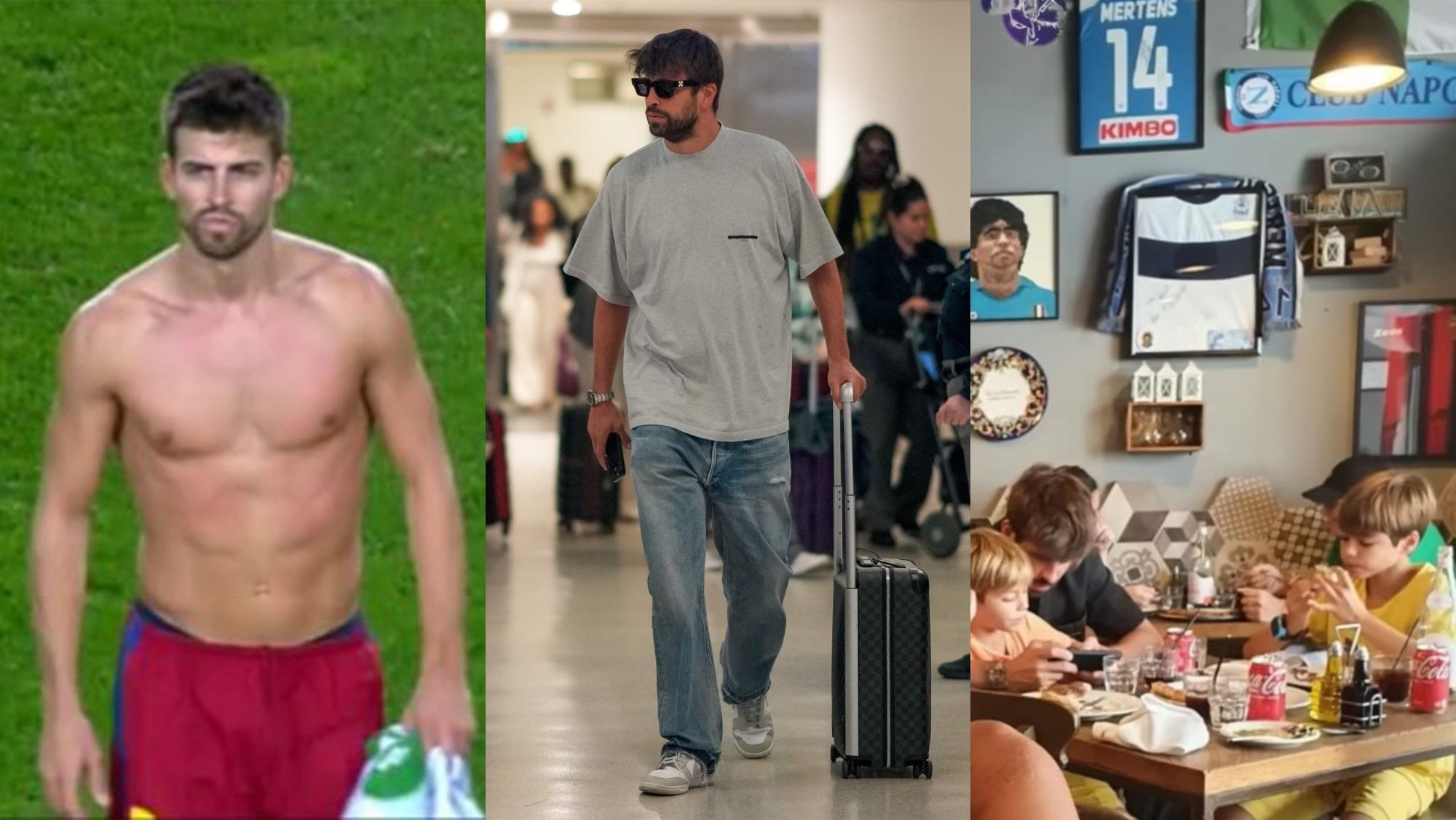 El aspecto físico de Piqué y su dieta El aspecto físico de Piqué y su dieta